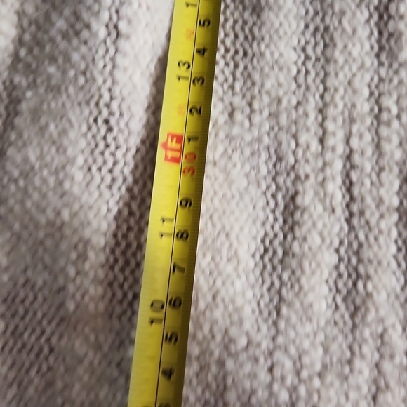 Banana Republic Cardigan Sweater Size XS  Wool Tan Cream - Picture 13 of 15